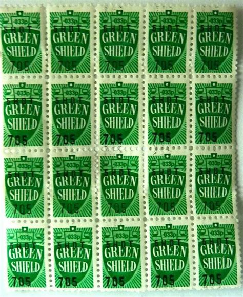 Green Shield Stamps | Green shield, Stamp, Childhood memories