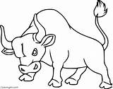 Bull 1 Coloring Page Free Printable Pages Fo  Vrogueco sketch template