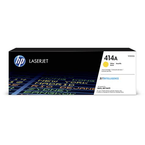 HP 414A Yellow LaserJet Toner Cartridge W2022A B&H Photo Video