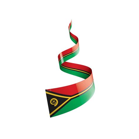 Vanuatu Flag Vector Design Images, Vanuatu National Flag Illustration ...