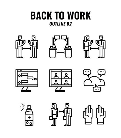 50+ Back To Work Office Illustrations, Royalty-Free Vector Graphics ...