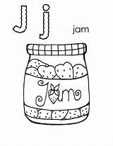 Letter J coloring Pages To Download And Print For Free sketch template