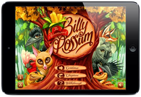 The Adventures of Billy Possum App - Touch AutismTouch Autism