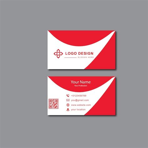 Premium Vector | Creative business card template