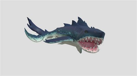 Megalodon (Sea Of Thieves) - Download Free 3D model by Lightning ...