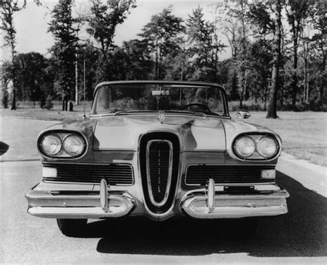 Edsel Convertible Manufactured By The Ford Motor Company In 1957 Took ...