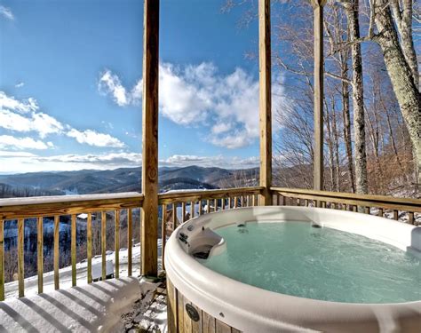 The perfect spot on a winter day! See our top cabin rentals in Asheville, on mountaintops or ...