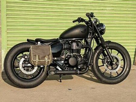 Royal Enfield Meteor 350 Custom Bobber / Royal Enfield X Ironwood Motorcycles The Starship ...