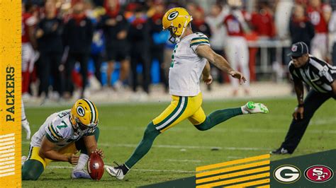 Packers win thriller over 49ers on walk-off field goal, 30-28