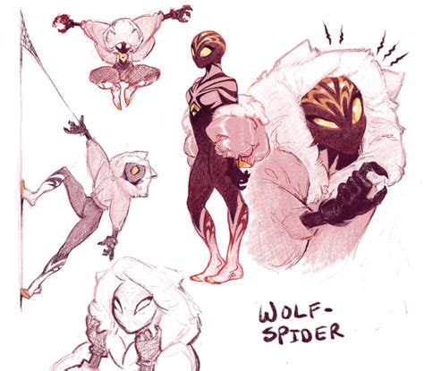 ArtStation - wolfspider : into the spiderverse fan character | Spider art, Spiderman artwork ...