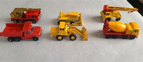 Vintage Matchbox Cars Construction Collection - Etsy