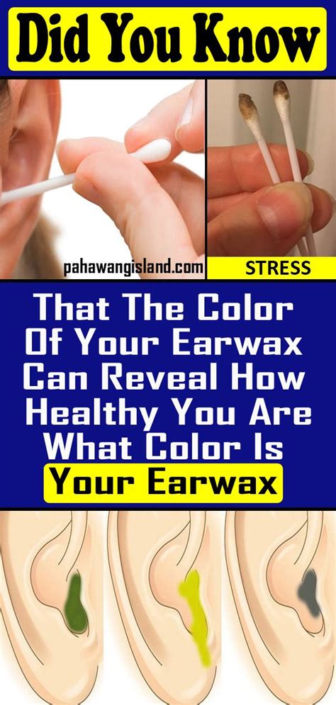 What different colors of earwax mean – The Meaning Of Color