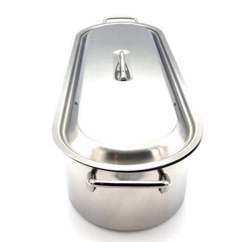 De Buyer Stainless Steel Fish Kettle - 60cm - The Triggerfish Cookshop