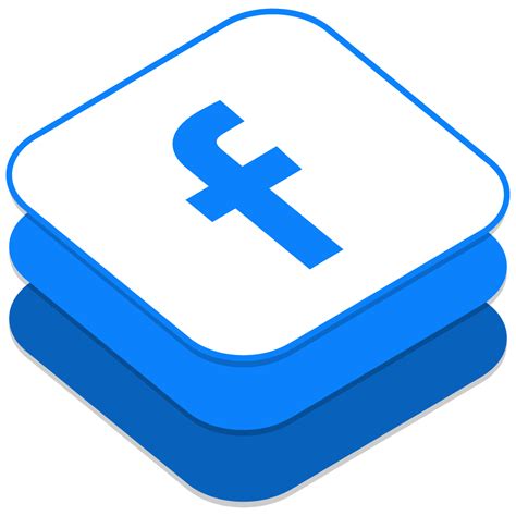 Facebook App Icon 1024X1024 #415253 - Free Icons Library