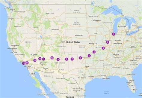 Detailed 2 Week Route 66 Itinerary - Plan the Ultimate Route 66 Road Trip | Route 66 road trip ...