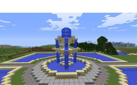 Minecraft Fountain Minecraft Map