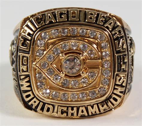 Walter Payton Chicago Bears High Quality Replica 1985 Super Bowl XIX Championship Ring ...