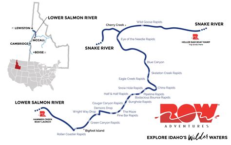 Salmon River Canyons Rafting Trip | ROW Adventures