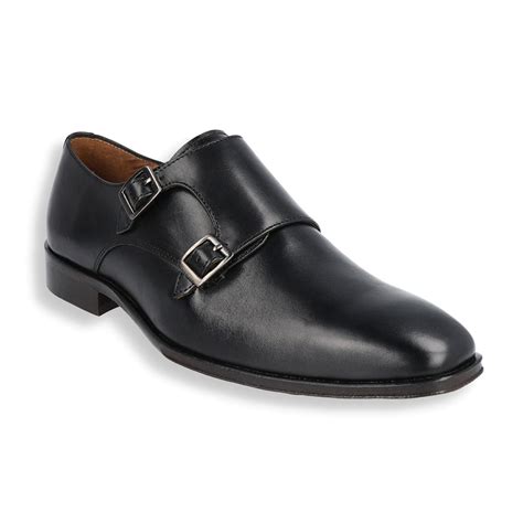 Preton Monkstrap // Black | Dress shoes men, Monk strap, Oxford shoes