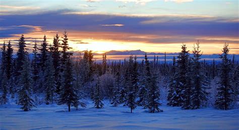 Winter Sunset in Alaska (Explored) | This image is just minu… | Flickr