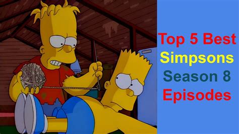 The Simpsons - Top 5 Best Season 8 Episodes - YouTube