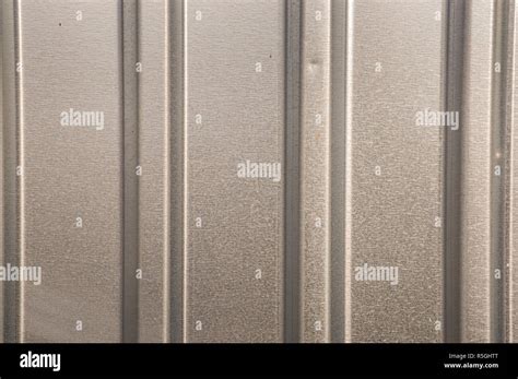 Corrugated sheet of metal, texture Stock Photo - Alamy