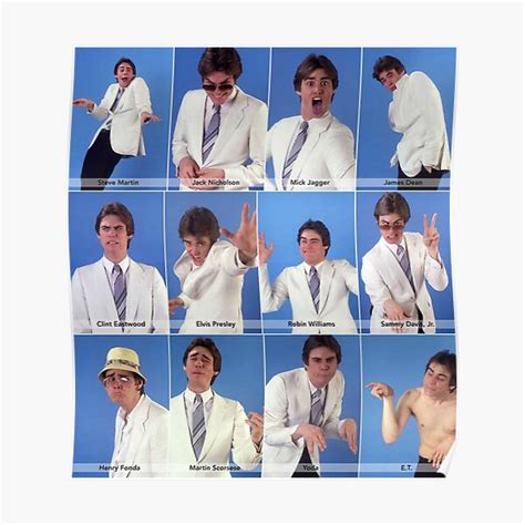 "Jim Carrey Impressions" Poster for Sale by scohoe | Redbubble