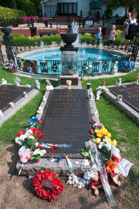 Elvis Presley's is the most popular and visited grave in the world ...