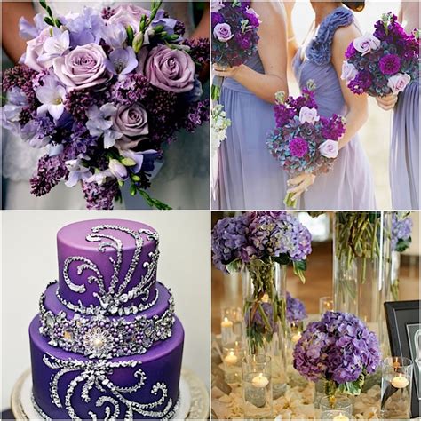 Elegance Purple Wedding Ideas With Decoration Details Looks So Awful