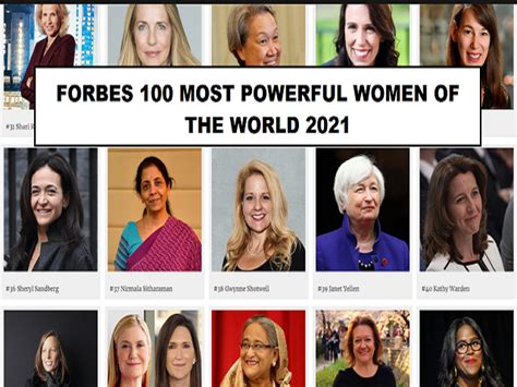 Forbes 100 Most Powerful Women Of The World 2021: List Of Indian Women Featured This Year