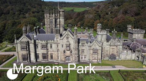 Margam Park - From The Air - YouTube