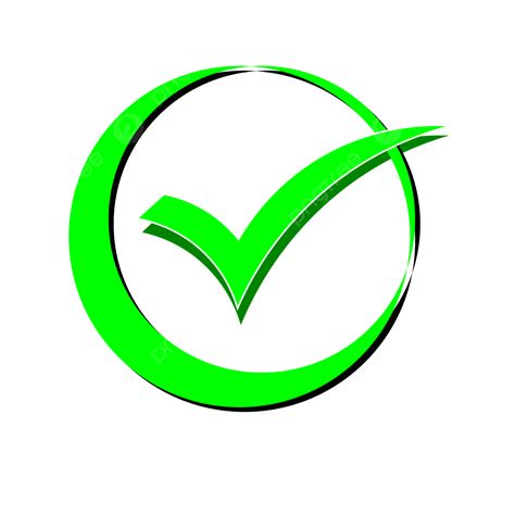 Green Check Mark Vector Icon, Green Checkmark, Logo Checkmark, Check Mark Vector PNG and Vector ...