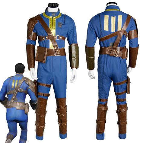 Fallout 4 Cosplay Costume Nate Vault #111 Cosplay Outfit Jumpsuit Uniform Sole Survivor Full ...