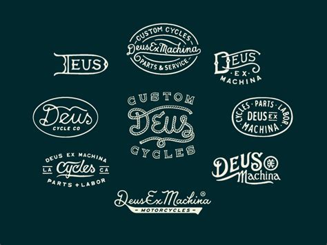 Deus Ex Machina Badges | Deus ex machina, Custom logo design, Deus ex