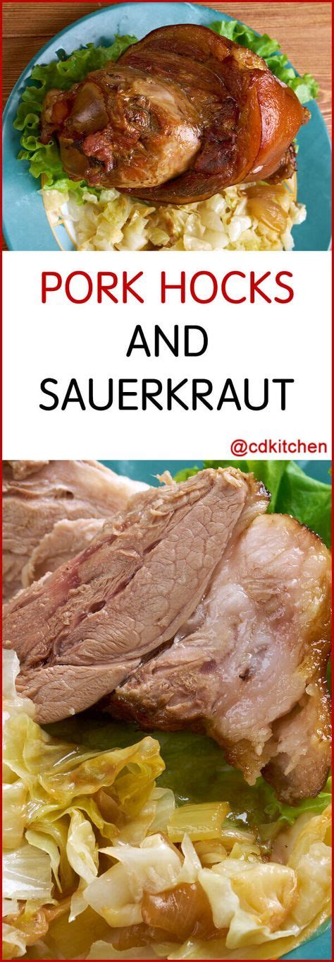 Pork Hocks and Sauerkraut - Pork and sauerkraut is a traditional New ...