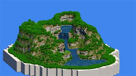 Waterfall House Minecraft Map