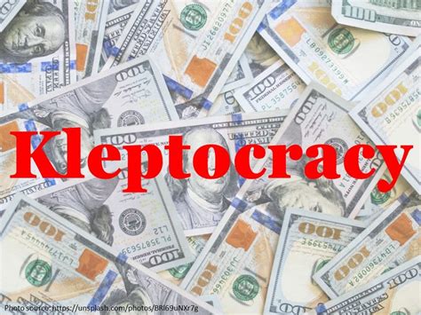 តើអ្វីទៅជា Kleptocracy? – ស ម៉ូរី ប្លក់