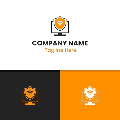 Premium Vector | Ict company logo design