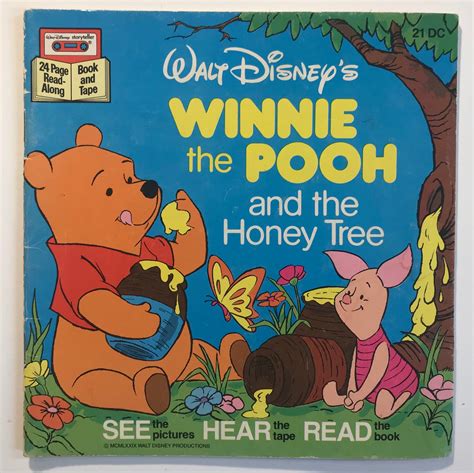 Walt Disneys Winnie The Pooh And The Honey Tree Vintage Book | Etsy