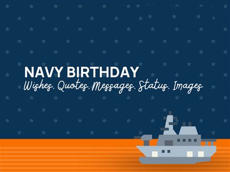 Navy Birthday Wishes, Quotes, Messages, Captions, Greetings, Images - 2024