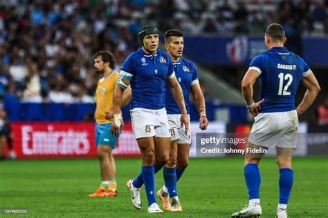 Juan Ignacio BREX of Italy during the Rugby World Cup 2023 match... News Photo - Getty Images