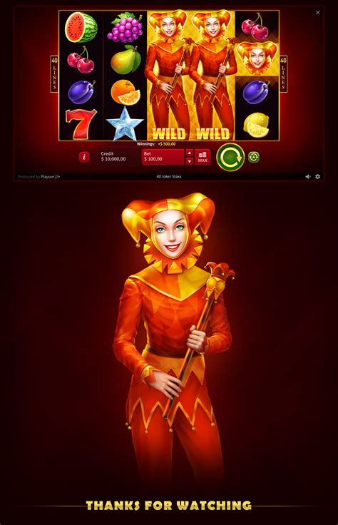 Joker. Slot game :: Behance