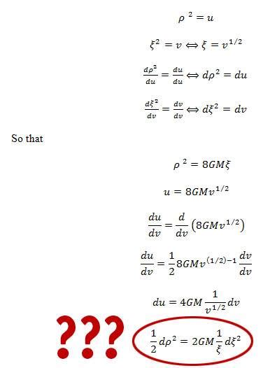 Schwarzschild Metric - Rindler coordinates