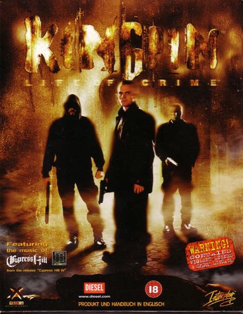 Kingpin: Life of Crime (1999) box cover art - MobyGames