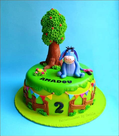 Eeyore Cake — Birthday Cakes | Cake, Winnie the pooh cake, Character cakes