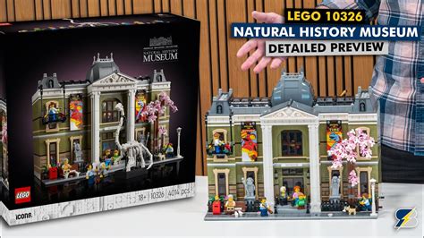 The biggest LEGO modular building revealed - 10326 Natural History ...