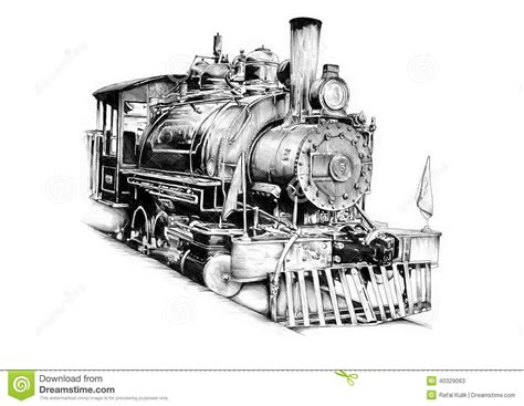 Old steam locomotive engine retro vintage | Railroad art, Train drawing, Train sketch