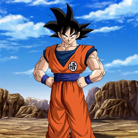 Base Form Goku (edit background) by vegitoblackgreen on DeviantArt