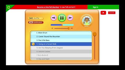 Starfall Sing Along vol 1 and 2 | starfall songs| kids songs - YouTube