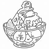 Fruit Salad Coloring Pages sketch template